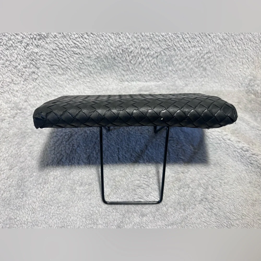 Bottega Veneta Y2K Black Leather Long Wallet - Picture 4 of 14